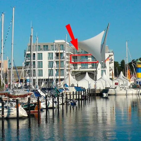 Apartmenthaus Hafenspitze, Ap 33 Fördetraum Sauna, Blickrichtung Offene - A72365 Apartment Eckernförde