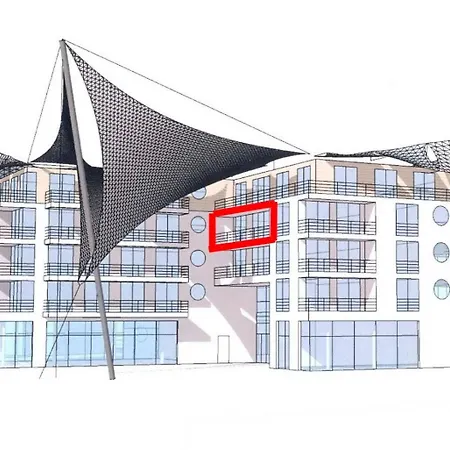 Apartmenthaus Hafenspitze, Ap 33 Fördetraum Sauna, Blickrichtung Offene - A72365 * Eckernförde