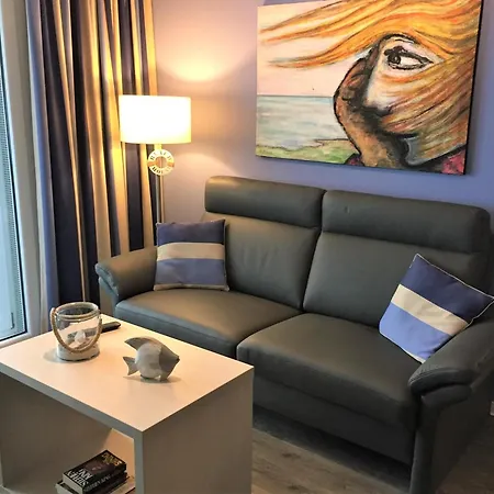 Apartmenthaus Hafenspitze, Ap 33 Fördetraum Sauna, Blickrichtung Offene - A72365