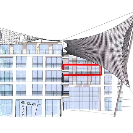 Apartmenthaus Hafenspitze, Ap 33 Fördetraum Sauna, Blickrichtung Offene - A72365 Apartment