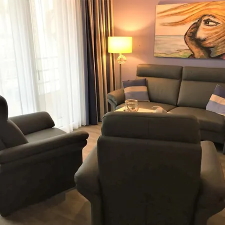 Apartment Apartmenthaus Hafenspitze, Ap 33 Fördetraum Sauna, Blickrichtung Offene - A72365 *